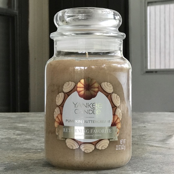 Yankee Candle Pumpkin Buttercream Lg 22oz Candle